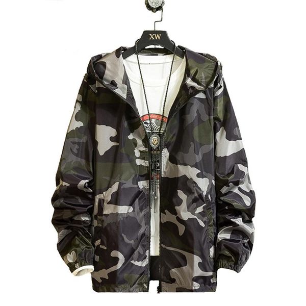 men's spring and autumn men's casual zipper hooded waterproof coat windbreaker camouflage printing bomber jacket coat, Black;brown
men's spring and autumn men's casual zipper hooded waterproof coat windbreaker camouflage printing bomber jacket coat, Black;brown