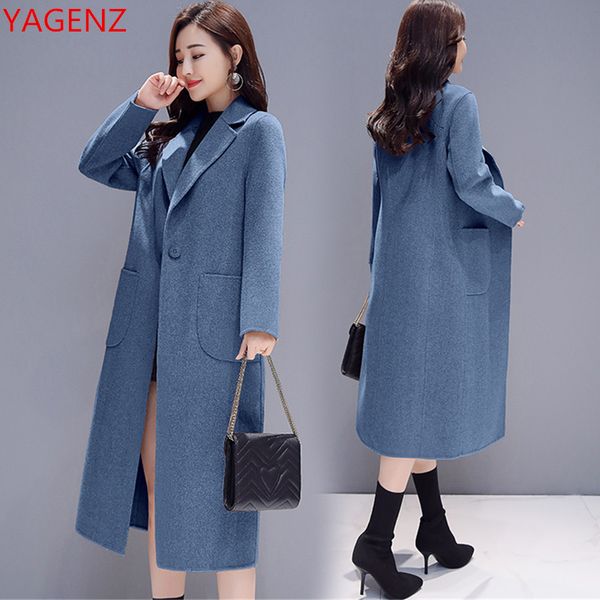 new autumn winter long coat female long sleeve warm woolen coat leisure elegant women coats lapel women's cashmere coats 1904, Black
new autumn winter long coat female long sleeve warm woolen coat leisure elegant women coats lapel women's cashmere coats 1904, Black