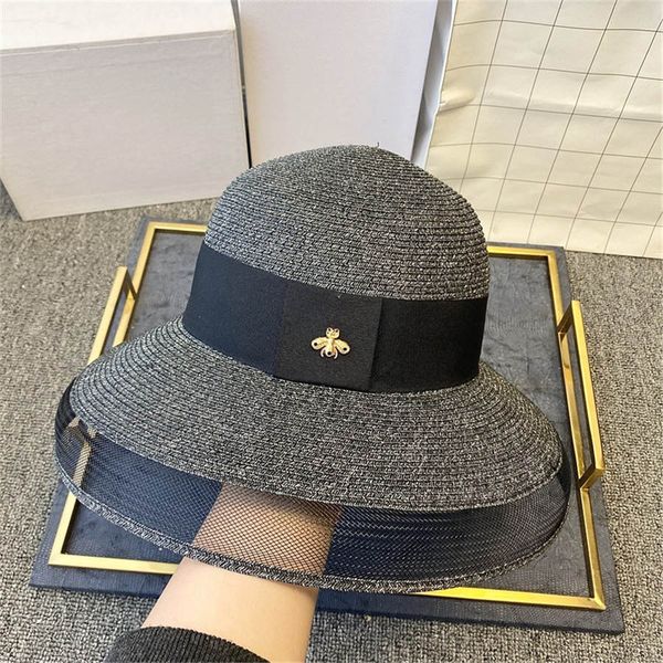 little bees beach cap summer fashion designer street hats beanies for woman caps brand womens hat beach wide brim hat 4 colors optional, Blue;gray
little bees beach cap summer fashion designer street hats beanies for woman caps brand womens hat beach wide brim hat 4 colors optional, Blue;gray