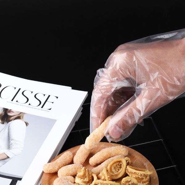 100pcs/set disposable gloves eco-friendly multifuctional transparent plastic gloves for kitchen food/cleaning/cooking/bbq
100pcs/set disposable gloves eco-friendly multifuctional transparent plastic gloves for kitchen food/cleaning/cooking/bbq