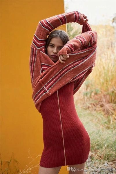 neck bag hip solid color long sleeve fashion casual dresses womens designer zipper dress v, Black;gray
neck bag hip solid color long sleeve fashion casual dresses womens designer zipper dress v, Black;gray