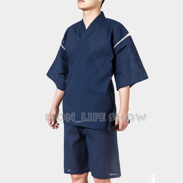 summer men jinbei japanese kimono short sleeve 2pcs set sleepwear pajama loungewear, Red
summer men jinbei japanese kimono short sleeve 2pcs set sleepwear pajama loungewear, Red