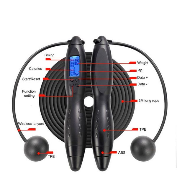 smart electronic digital skipping rope professional fitness rope intelligent electronic calorie counting jump counter
smart electronic digital skipping rope professional fitness rope intelligent electronic calorie counting jump counter