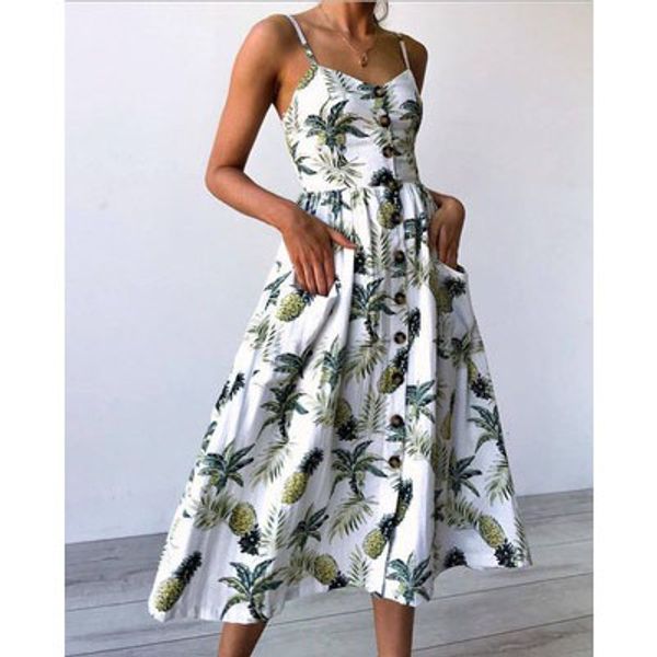 women pattern print strap dress fashion ladies holiday beach casual dresses female open back skirt with button, Black;gray
women pattern print strap dress fashion ladies holiday beach casual dresses female open back skirt with button, Black;gray