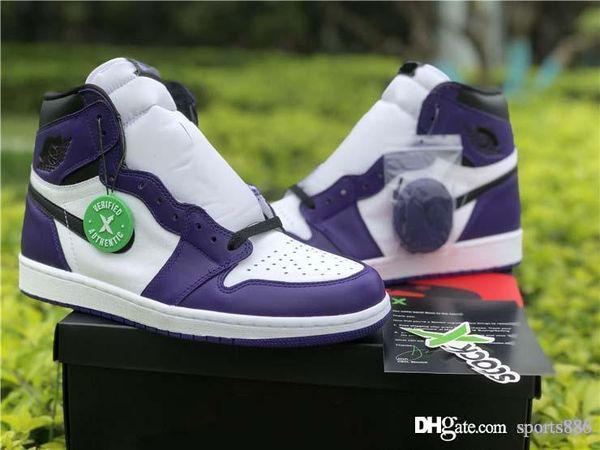 air authentic 1 high og court purple basketball shoes men court purple sports sneakers 555088-500 with box
air authentic 1 high og court purple basketball shoes men court purple sports sneakers 555088-500 with box