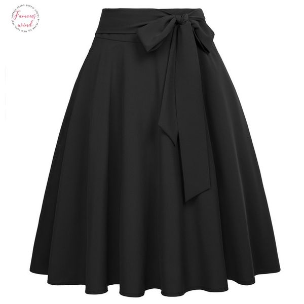 skater skirts womens vintage classy solid color high waist self tie bow knot embellished knee big a line swing a line harajuku, Black
skater skirts womens vintage classy solid color high waist self tie bow knot embellished knee big a line swing a line harajuku, Black