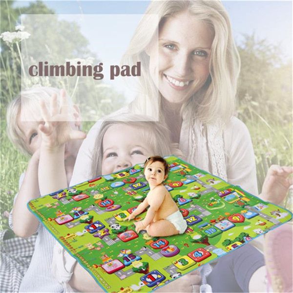 180*150*0.3cm foldable camping picnic moisture mat pad parent-child game baby climbing mat for outdoor home sports
180*150*0.3cm foldable camping picnic moisture mat pad parent-child game baby climbing mat for outdoor home sports