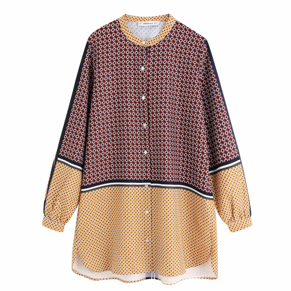 2019 женщины старинные геометрические лоскутные печати shirtdress ретро дамы шикарный осень с длинным рукавом бизнес прямые платья ds2973, Black;gray
2019 женщины старинные геометрические лоскутные печати shirtdress ретро дамы шикарный осень с длинным рукавом бизнес прямые платья ds2973, Black;gray