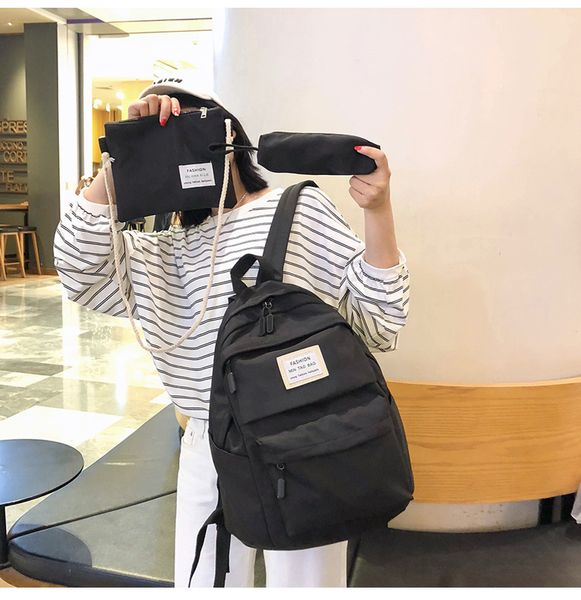 shyaa fashion backpack women backpack 3 pcs set students shoulder bags bagpack candy colour junior high school bags
shyaa fashion backpack women backpack 3 pcs set students shoulder bags bagpack candy colour junior high school bags