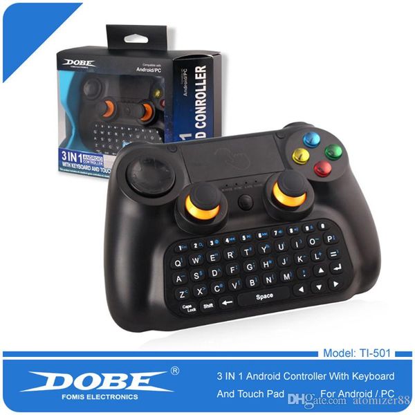 dobe ti - 501 3 in 1 wireless multifunctional controller keyboard keypad mouse touchpad for android smart tv / pad / pc dhl
dobe ti - 501 3 in 1 wireless multifunctional controller keyboard keypad mouse touchpad for android smart tv / pad / pc dhl