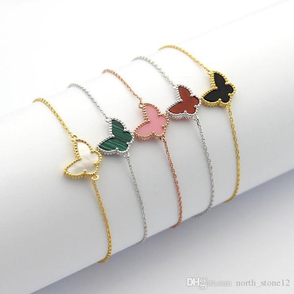 new fashion jewelry titanium steel mini butterfly charm bracelets for women hand catenary gold silver agate love bracelet jewelry wholesale, Black
new fashion jewelry titanium steel mini butterfly charm bracelets for women hand catenary gold silver agate love bracelet jewelry wholesale, Black