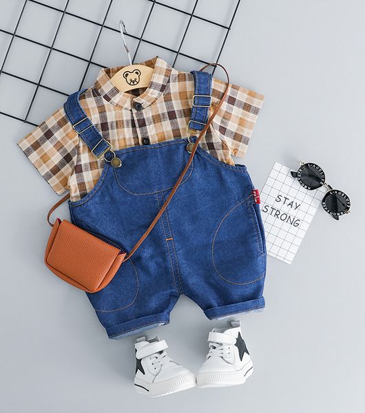 малыш мальчик одежда kid baby boy gentleman костюм плед с коротким рукавом футболки top + общая bib брюки 2pcs outfit, White
малыш мальчик одежда kid baby boy gentleman костюм плед с коротким рукавом футболки top + общая bib брюки 2pcs outfit, White