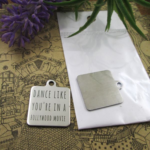 40pcs--"dance like you're in a bollywood movie"stainless steel charms more style for choosing diy charms pendants for necklac, Bronze;silver
40pcs--"dance like you're in a bollywood movie"stainless steel charms more style for choosing diy charms pendants for necklac, Bronze;silver
