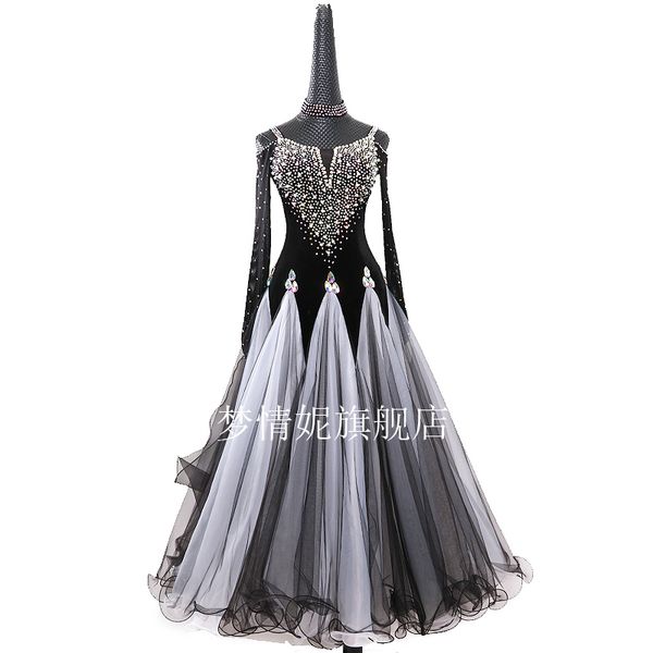 customize new ballroom dance dress standard ballroom waltz dresses dance competition dresses custom made md1100, Black;red
customize new ballroom dance dress standard ballroom waltz dresses dance competition dresses custom made md1100, Black;red