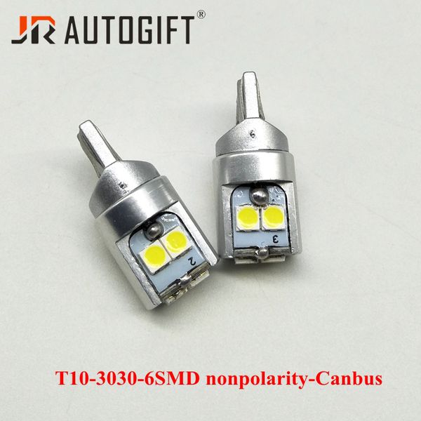 new arrival 20pcs auto styling white t10 3030 6led nonpolarity canbus high power 3030 t10 led bulb car parking light dome light
new arrival 20pcs auto styling white t10 3030 6led nonpolarity canbus high power 3030 t10 led bulb car parking light dome light