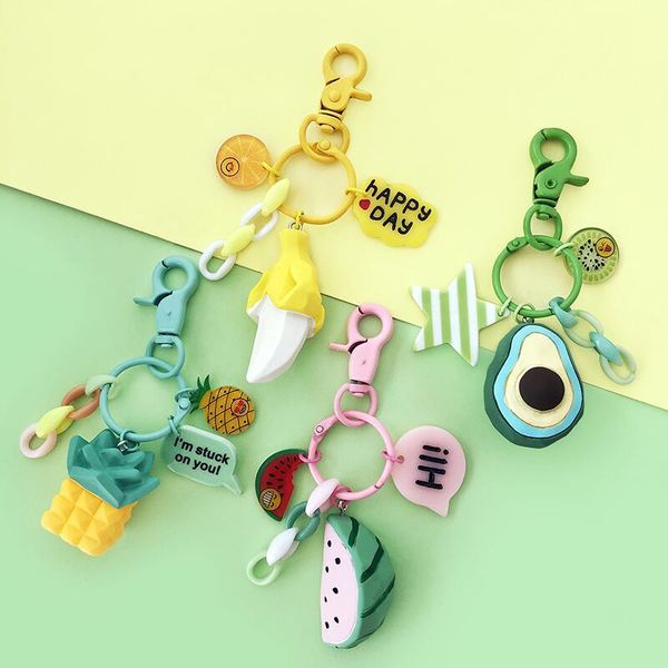 creative simulation fruit watermelon keyring cute banana avocado bag pendant cartoon keychain schoolbag hanging ornaments 1pcs, Silver
creative simulation fruit watermelon keyring cute banana avocado bag pendant cartoon keychain schoolbag hanging ornaments 1pcs, Silver