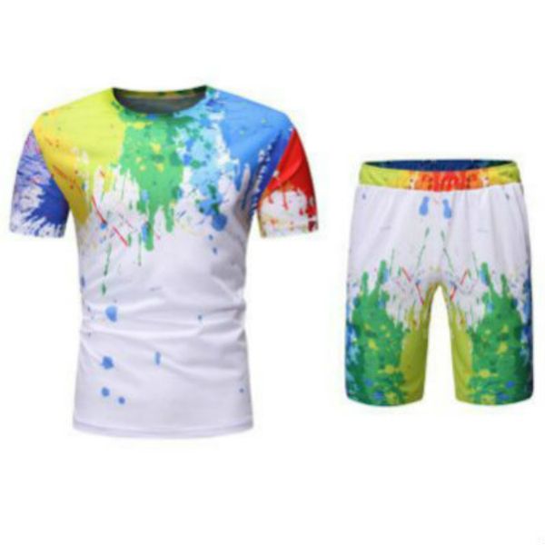 men's designer casual suit summer sweatsuits round neck trend t-shirt casual baggy shorts fashion breathable two-piece wholesale, Gray
men's designer casual suit summer sweatsuits round neck trend t-shirt casual baggy shorts fashion breathable two-piece wholesale, Gray