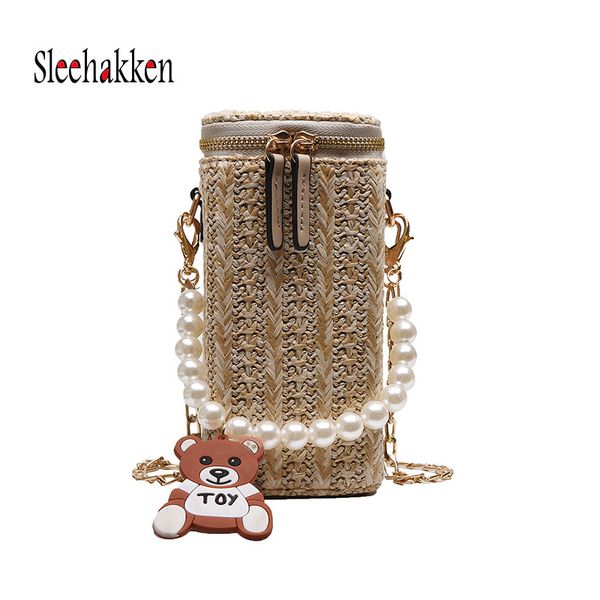 women mobile phone bag pearl straw bucket bag wild woven handbag fashion beach small female shopping wallet
women mobile phone bag pearl straw bucket bag wild woven handbag fashion beach small female shopping wallet