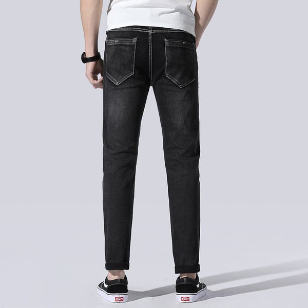 spring summer men's jeans slim fit korean-style straight slim popular brand pants stretch pants, Blue
spring summer men's jeans slim fit korean-style straight slim popular brand pants stretch pants, Blue