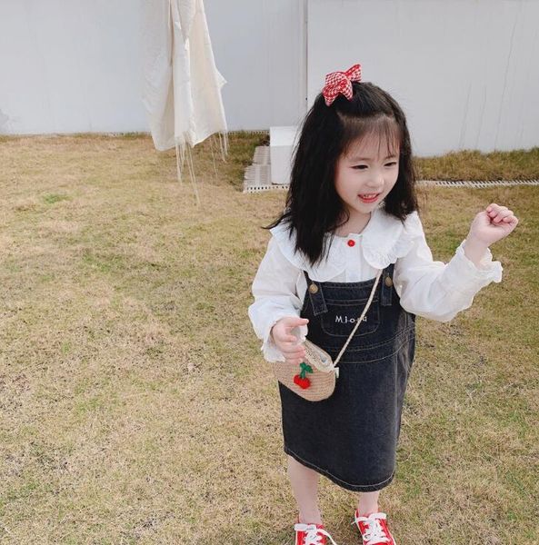 2020 korea style girls denim dress fashion spring girls vest dresses 2-7 years hm793, Red;yellow
2020 korea style girls denim dress fashion spring girls vest dresses 2-7 years hm793, Red;yellow