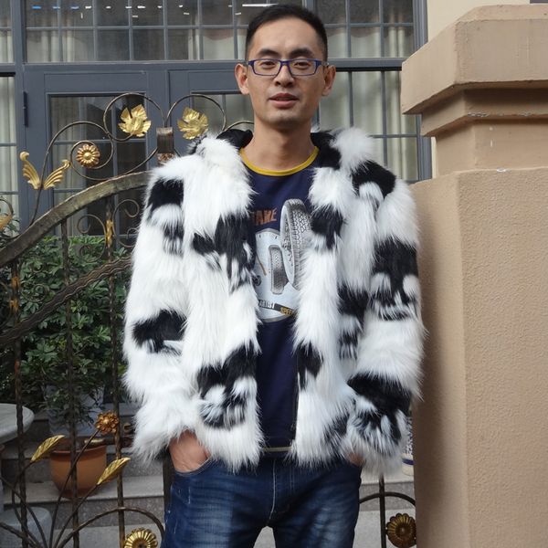 winter mens faux fur coat warm thick skulls pattern club men fur coat white plus size 6xl k03, Black
winter mens faux fur coat warm thick skulls pattern club men fur coat white plus size 6xl k03, Black