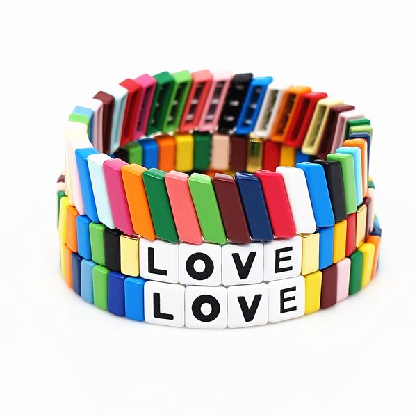 shinus pulsera mujer 2019 радуга браслет эмаль плитка браслеты женщины письмо любовь штабелируемые многоцветный чешские ювелирные изделия ле, Golden;silver
shinus pulsera mujer 2019 радуга браслет эмаль плитка браслеты женщины письмо любовь штабелируемые многоцветный чешские ювелирные изделия ле, Golden;silver