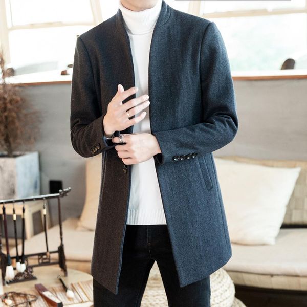 2019 new mens wool coat jacket double-breasted mens overcoat men coat winter slim solid male trench woolen cloth size s-5xl, Black
2019 new mens wool coat jacket double-breasted mens overcoat men coat winter slim solid male trench woolen cloth size s-5xl, Black