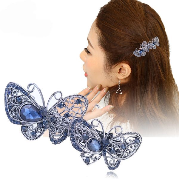 haimeikang vintage crystal butterfly hair clip barrettes for women hair accessories rhinestone flower hairpin headwear, Golden;silver
haimeikang vintage crystal butterfly hair clip barrettes for women hair accessories rhinestone flower hairpin headwear, Golden;silver