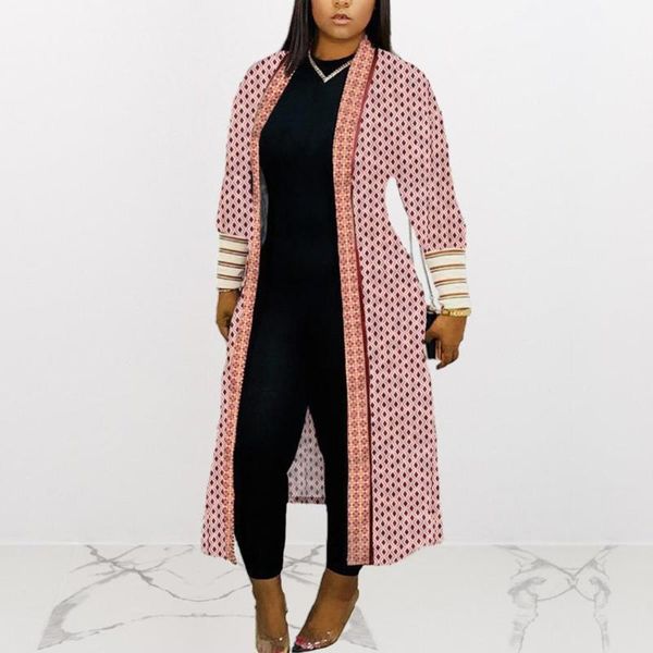 women v-neck print long trench coat three quarter plus size casual straight leopard cardigan loose windbreaker, Tan;black
women v-neck print long trench coat three quarter plus size casual straight leopard cardigan loose windbreaker, Tan;black