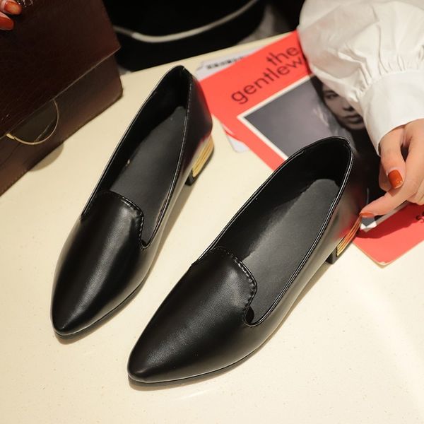 2020 female leather office shoes women spring square heeled dress party shoes lady pumps sweet u14-57, Black
2020 female leather office shoes women spring square heeled dress party shoes lady pumps sweet u14-57, Black