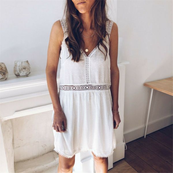2019 new fashion women summer sleeveless casual loose sundress mini jumper dress beach holiday sundress, Black;red
2019 new fashion women summer sleeveless casual loose sundress mini jumper dress beach holiday sundress, Black;red