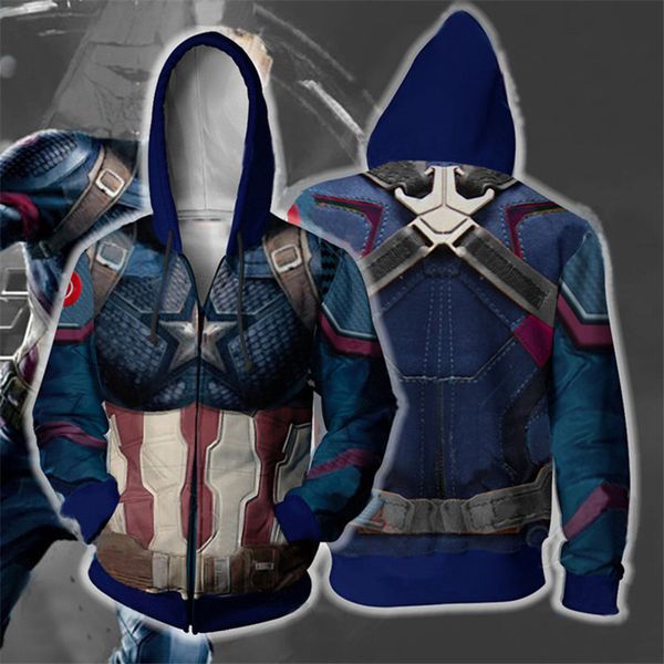 4 endgame men and women zipper hoodies 3d hooded jacket sweatshirt streetwear cosplay costum, Black;brown
4 endgame men and women zipper hoodies 3d hooded jacket sweatshirt streetwear cosplay costum, Black;brown
