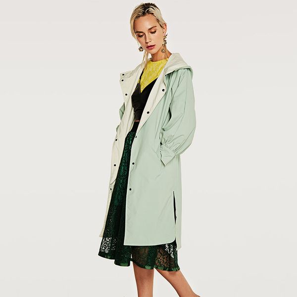 women's trench coats fashion windbreaker single-breasted jacket europe america long-sleeved hooded long coat, Tan;black
women's trench coats fashion windbreaker single-breasted jacket europe america long-sleeved hooded long coat, Tan;black