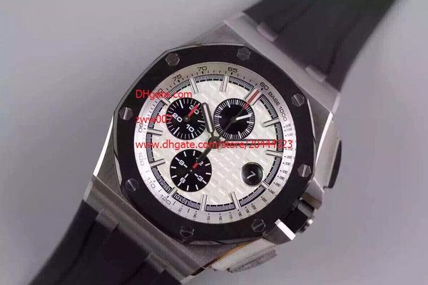 luxury 42mm rubber strap bands quartz movement chronograph watch mens watches new white dial sale, Slivery;brown
luxury 42mm rubber strap bands quartz movement chronograph watch mens watches new white dial sale, Slivery;brown