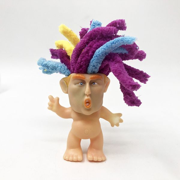 6cm simulation donald trump troll doll funny colorful long hair mohawk punk president action figure decoration furnishing articles
6cm simulation donald trump troll doll funny colorful long hair mohawk punk president action figure decoration furnishing articles