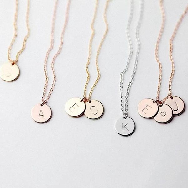 diy fashion 26 letters initial choker necklaces for women gold silver color metal coin pendant name necklace dainty jewelry gift
diy fashion 26 letters initial choker necklaces for women gold silver color metal coin pendant name necklace dainty jewelry gift