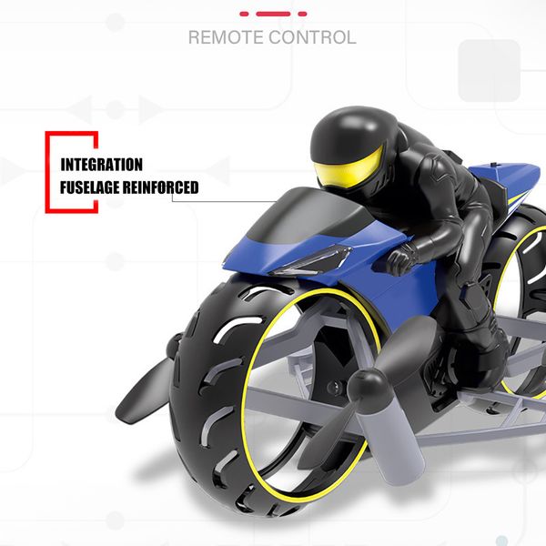 2.4g flying motorcycle motos 360 degree roll ground and flight dual mode led light rc drone electric motorcycle moto eletrica
2.4g flying motorcycle motos 360 degree roll ground and flight dual mode led light rc drone electric motorcycle moto eletrica