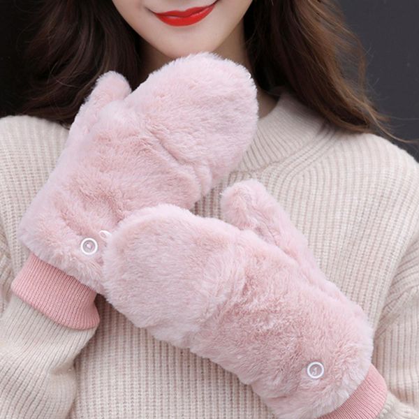 fashion plush solid color women winter soft warm knitting open finger gloves, Blue;gray
fashion plush solid color women winter soft warm knitting open finger gloves, Blue;gray