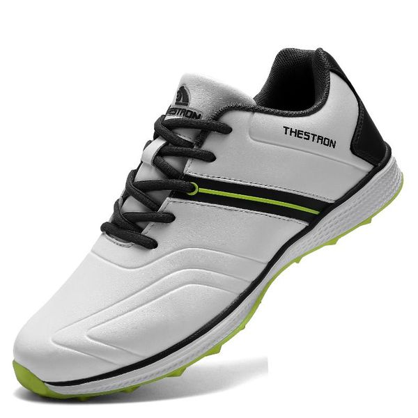 men waterproof golf shoes classic white black spikeless golf sport training sneakers anti slip sport shoes for men golfing
men waterproof golf shoes classic white black spikeless golf sport training sneakers anti slip sport shoes for men golfing