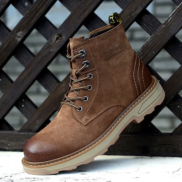 winter boots %9703 fashion snow boots men work shoes vintage handmade casual shoes brand lace-up trend, Black
winter boots %9703 fashion snow boots men work shoes vintage handmade casual shoes brand lace-up trend, Black