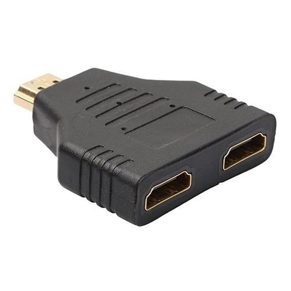 vintage black practical hdmi male to 2 female 1 in 2 out splitter cable converter adapter
vintage black practical hdmi male to 2 female 1 in 2 out splitter cable converter adapter