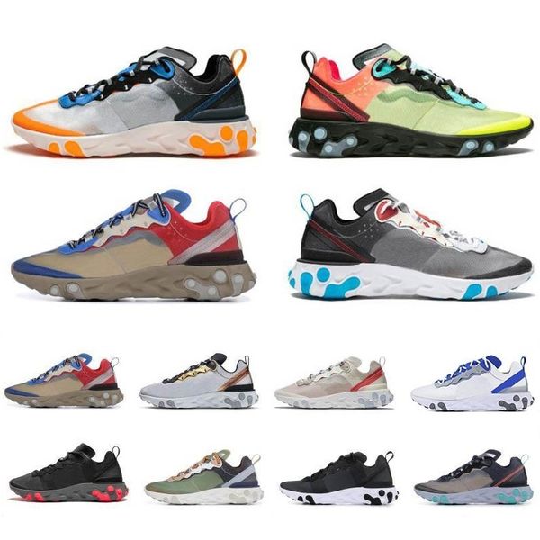 brand men women undercover react element 87 55 black white grey trainers casual designer sports blue pink red sneakers 36-45
brand men women undercover react element 87 55 black white grey trainers casual designer sports blue pink red sneakers 36-45
