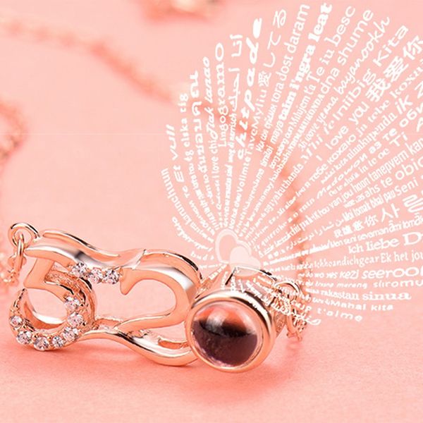 romantic 100 languages pendant necklace i love you projection 520 love memory wedding necklace fashion jewelry, Silver
romantic 100 languages pendant necklace i love you projection 520 love memory wedding necklace fashion jewelry, Silver