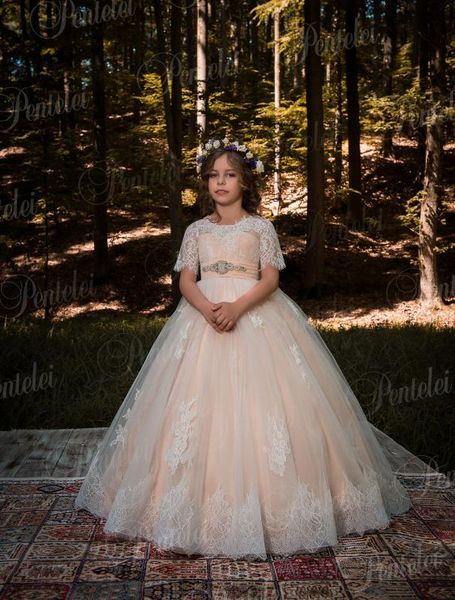 lace applique cute kids formal wear ball gown short sleeves lovely flower girl dresses little girl pageant dresses, White;blue
lace applique cute kids formal wear ball gown short sleeves lovely flower girl dresses little girl pageant dresses, White;blue