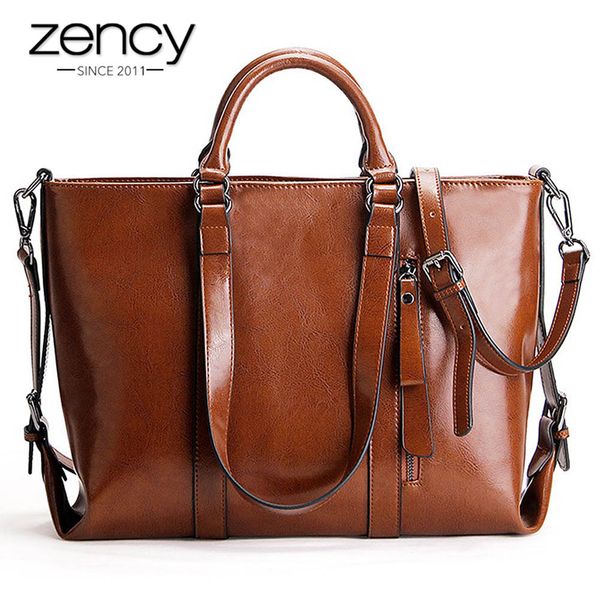 zency ретро коричневый женская сумка 100% натуральная кожа повседневная сумка большие емкости сумки для покупок элегантная сумка через плечо
zency ретро коричневый женская сумка 100% натуральная кожа повседневная сумка большие емкости сумки для покупок элегантная сумка через плечо