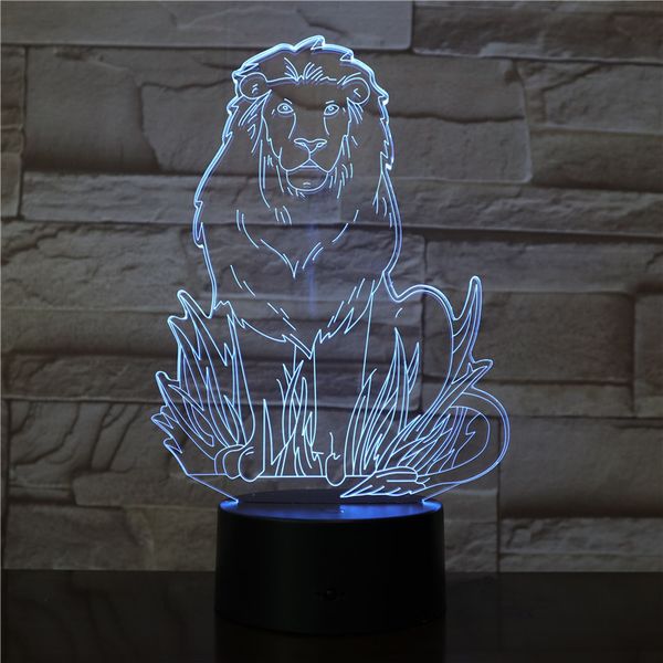 female lion 3d led night lights with 7 colors light for home decoration lamp amazing visualization optical illusion light
female lion 3d led night lights with 7 colors light for home decoration lamp amazing visualization optical illusion light