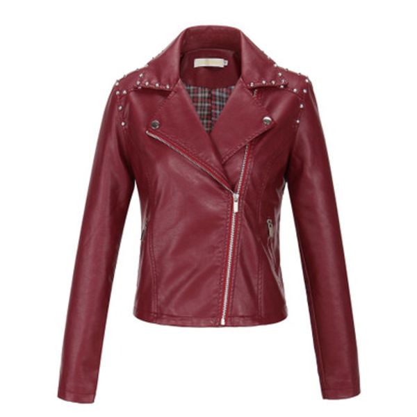 womens designer jackets womens leather coats ladys brand solid color girls punk style jacket casual coat 2020 sale, Black;brown
womens designer jackets womens leather coats ladys brand solid color girls punk style jacket casual coat 2020 sale, Black;brown