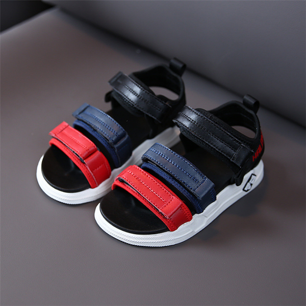 boys shoes summer genuine leather sandals beach ribbon colorful casual sandals kids fille children school shoes, Black;red
boys shoes summer genuine leather sandals beach ribbon colorful casual sandals kids fille children school shoes, Black;red
