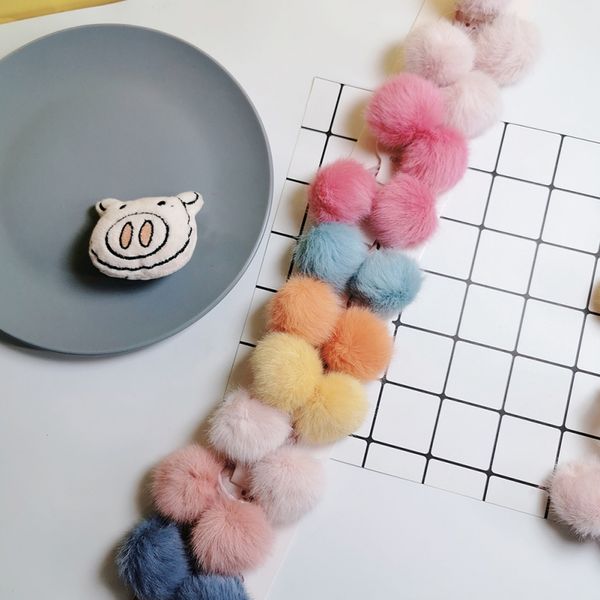 candy-colored hair ball trumpet sweet plush children kids baby girl hair rope tied elastic band 10 pairs, Slivery;white
candy-colored hair ball trumpet sweet plush children kids baby girl hair rope tied elastic band 10 pairs, Slivery;white