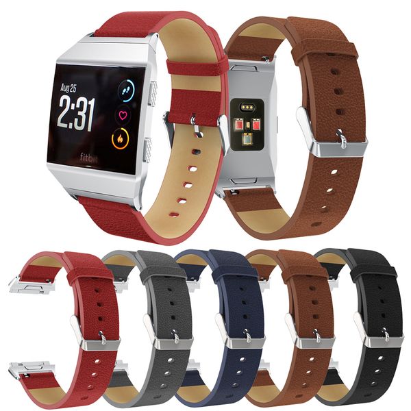 new fitness ionic band women breathable genuine leather strap replacement accessories wristband for ionic men, Black;brown
new fitness ionic band women breathable genuine leather strap replacement accessories wristband for ionic men, Black;brown